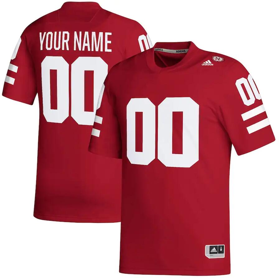 Custom Nebraska Huskers Name And Number College Football Jerseys Stitched-Red